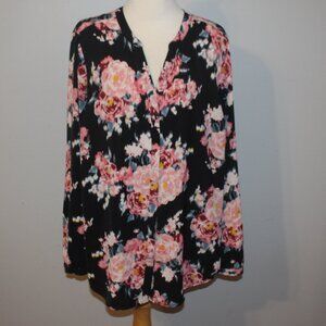 Torrid Size 2 18 20 Button Front Shirt Top